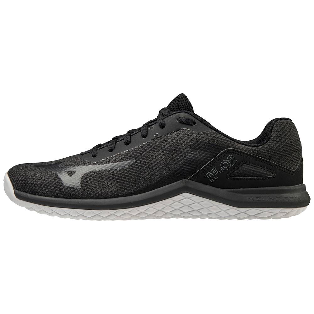 Sapatilhas De Treino Mizuno TF-02 - Homem - Pretas/Cinzentas - WKEHD0186